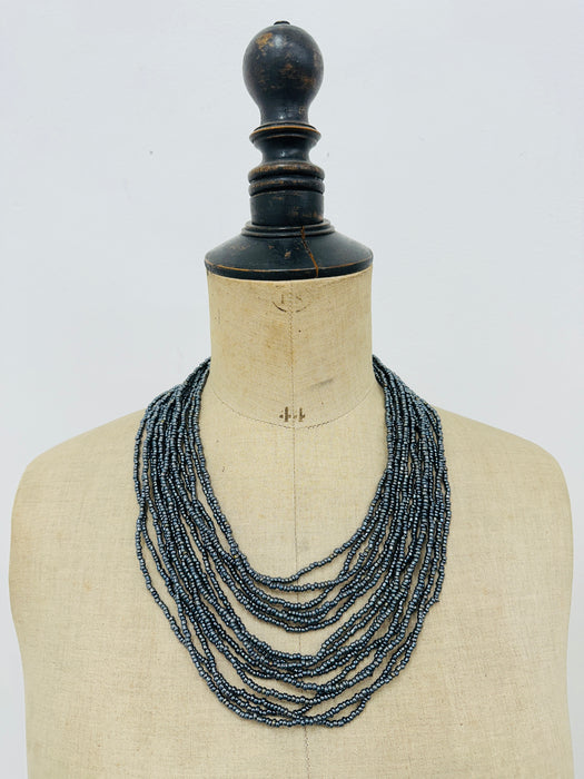 Odessa Necklace - Gunmetal