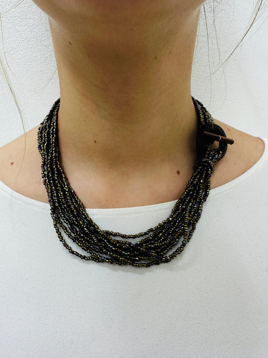 Florence Necklace - Paua Metallic