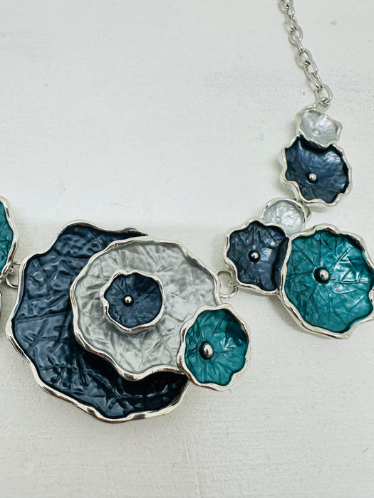 Sotiria Necklace - Blue ~ ALL JEWELLERY 3 FOR 2