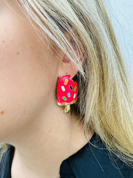 Bitten Lolly Earrings