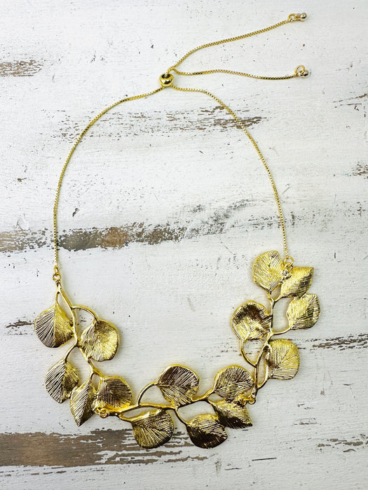 Leda Necklace - Gold ~ ALL JEWELLERY 3 FOR 2