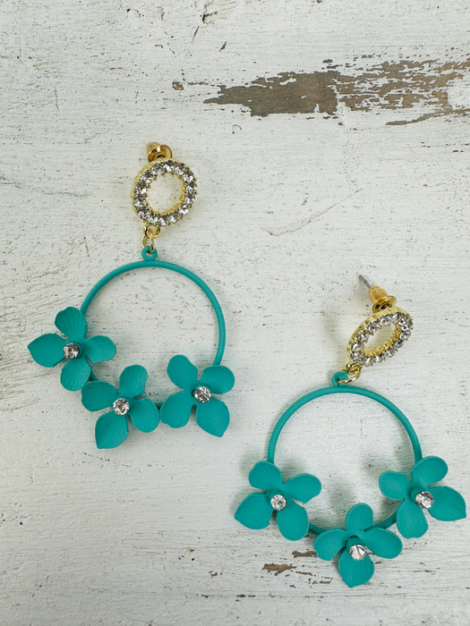 Lydia Earrings - Turquoise ~ ALL JEWELLERY 3 FOR 2
