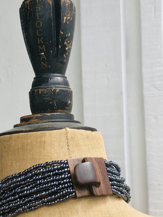 Odessa Necklace - Gunmetal