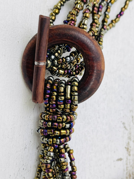 Florence Necklace - Paua Metallic