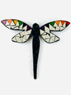 front view of mosaic dragonfly