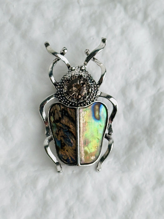 Beetle Brooch