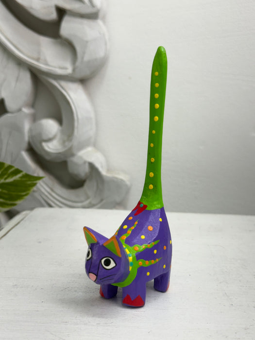 Crazy Long Tail Kitty - Purple