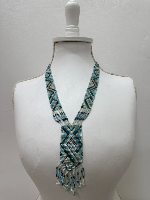 Melita Necklace - Aqua Blue ~ ALL JEWELLERY 3 FOR 2