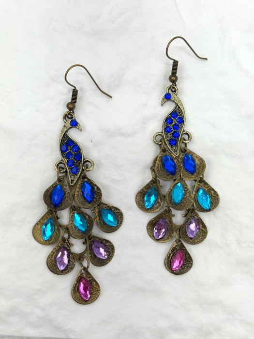 Peacock Earrings