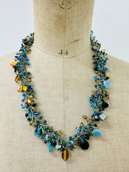 Juniper Necklace - Turquoise ~ ALL JEWELLERY 3 FOR 2