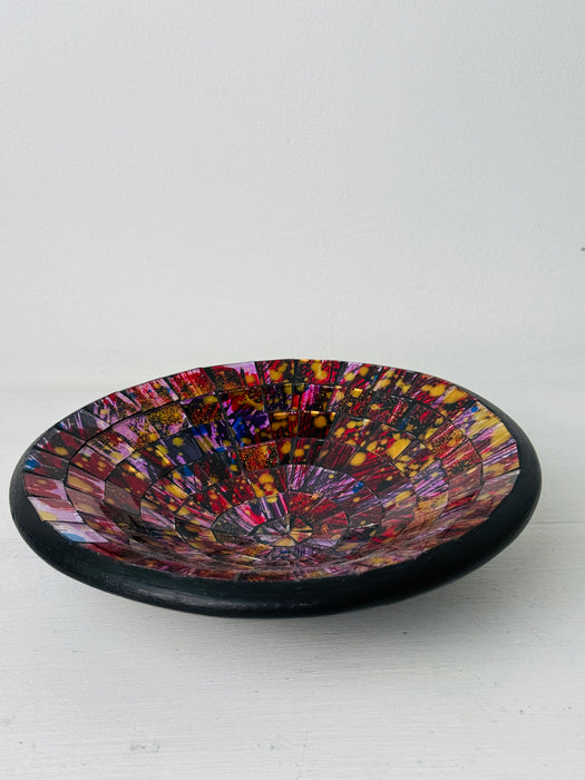 Mosaic Bowl Small - Violet Burst