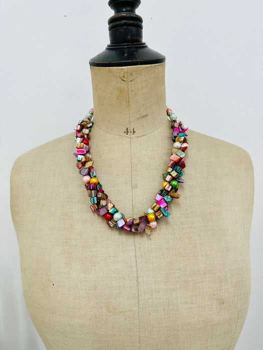 Abalone Necklace - Multi