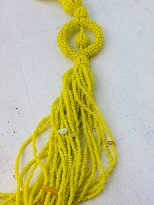 Nysa Necklace - Yellow ~ ALL JEWELLERY 3 FOR 2