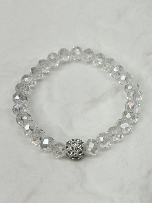 Jemsa Bracelet - Clear Crystal