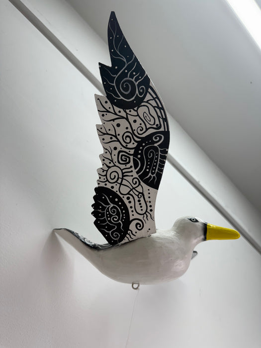 Crazy Flying Seagull