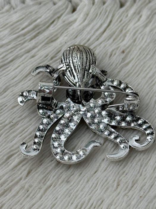 Octopus Brooch