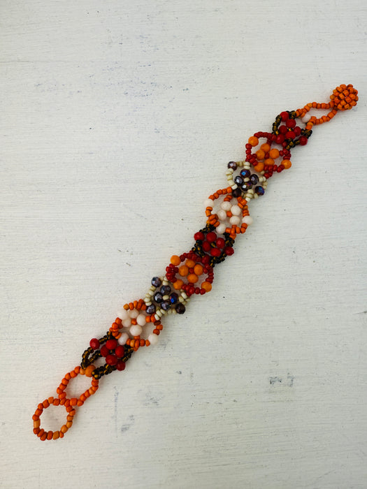 Leto Bracelet - Orange ~ ALL JEWELLERY 3 FOR 2