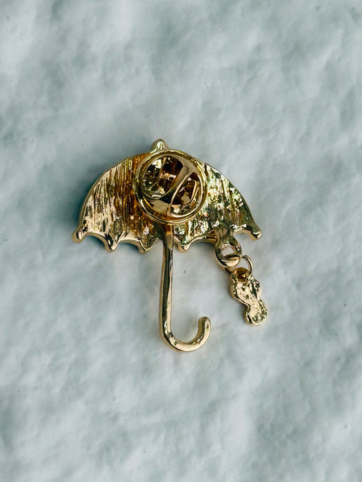 Umbrella Lapel Pin