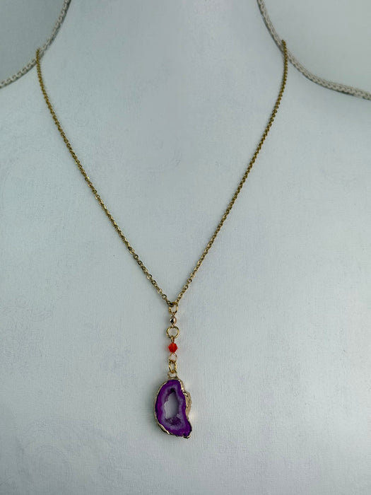 Demeter Necklace - Purple