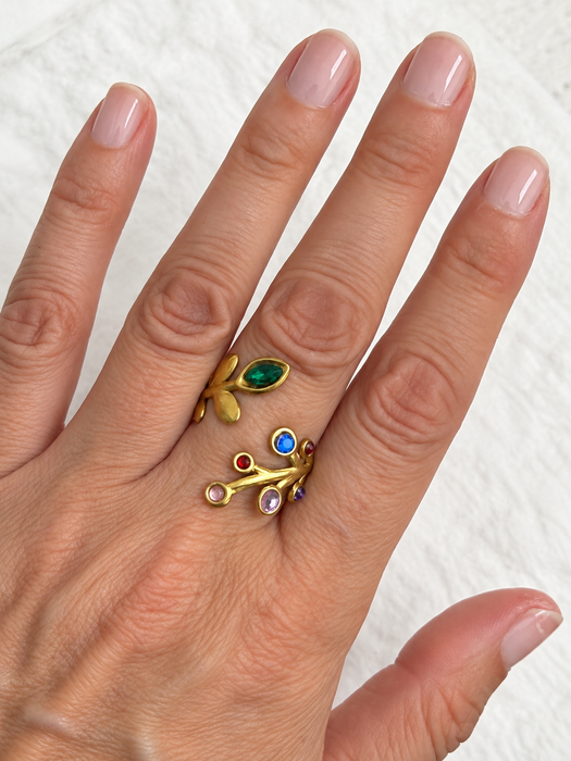 Leaf Branch Ring