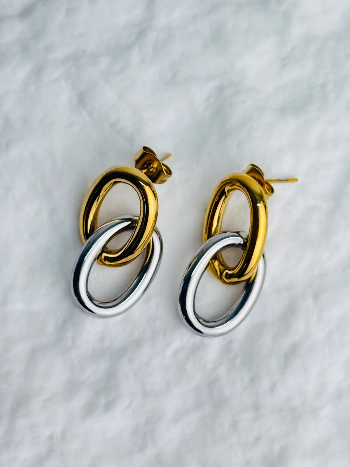 Inti Double Loop Earrings– The Red Gecko UK