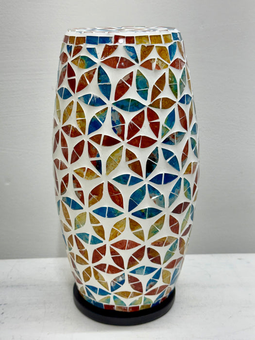 Mosaic Flower Lamp - Multicolour