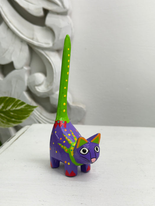 Crazy Long Tail Kitty - Purple