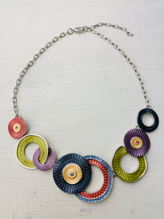 Frona Necklace - Multi ~ ALL JEWELLERY 3 FOR 2