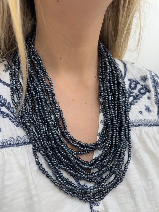 Adornia Necklace - Gunmetal ~ ALL JEWELLERY 3 FOR 2