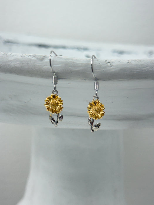 Sunflower Earrings