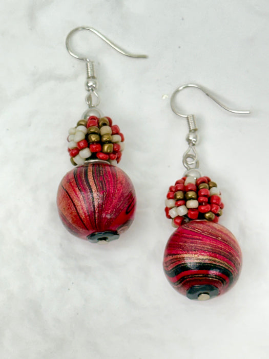 Candy Earrings - Chilli
