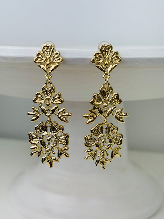 Celeste Earrings- Gold