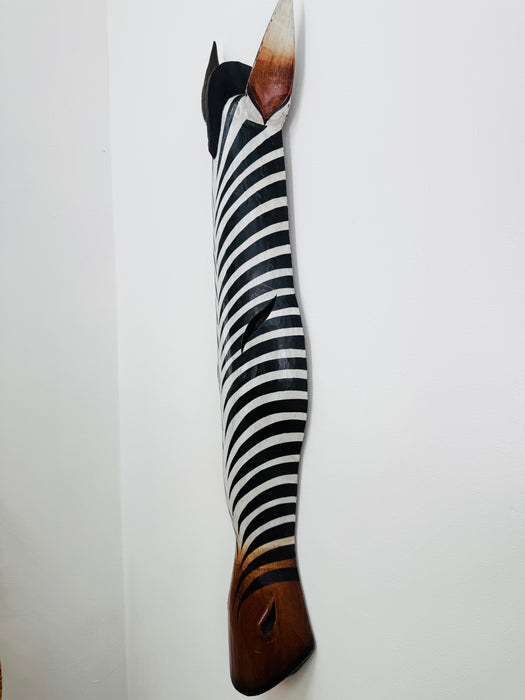 Wood Mask - Zebra Large