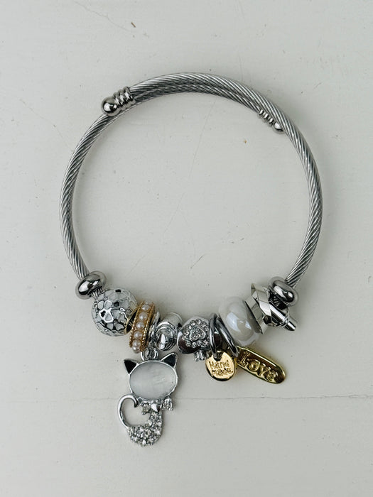 Diva Bracelet - Clear Stone