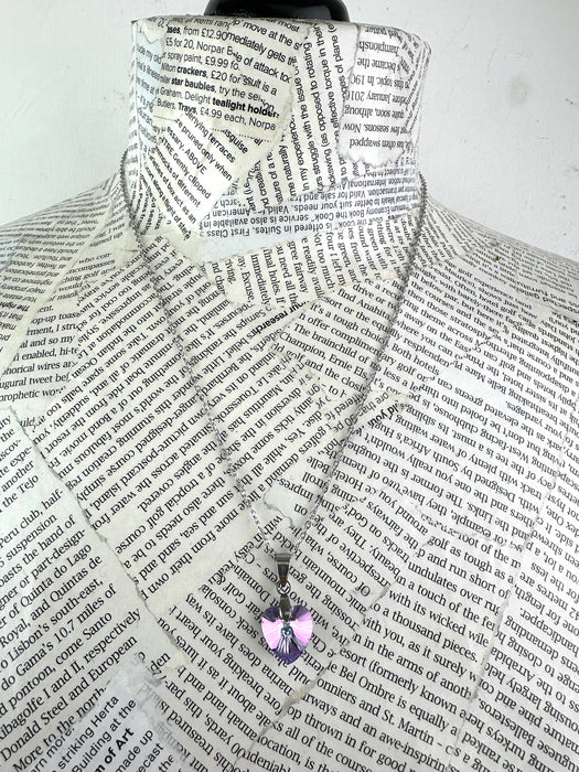 Odette Necklace - Purple ~ ALL JEWELLERY 3 FOR 2