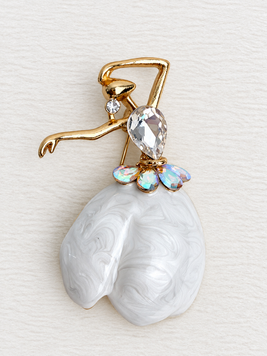 Dancer Brooch
