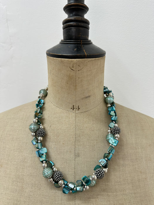 Mira Necklace - Turquoise ~ ALL JEWELLERY 3 FOR 2