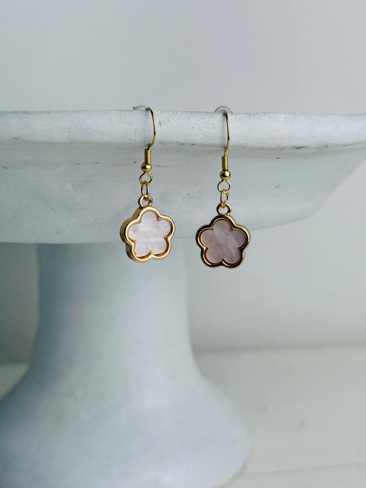 Trèfle Earrings - Cream