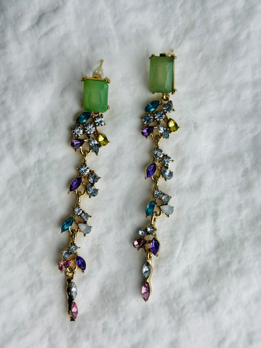 Crystal Vine Earrings