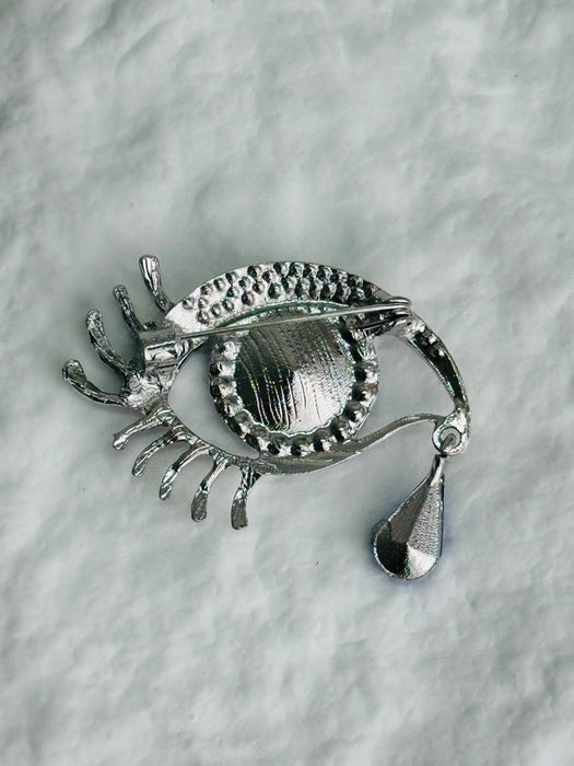Teardrop Eye Brooch