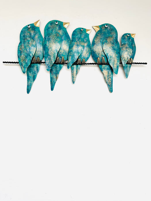 Turquoise Bird Family