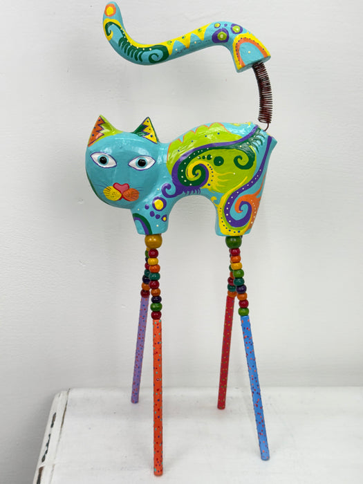 Crazy Tall Cat - Turquoise