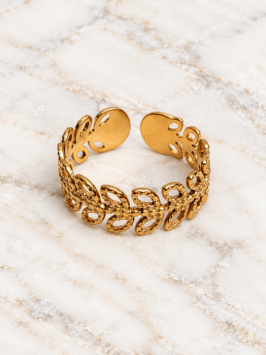 Gold Leaf Tree Ring