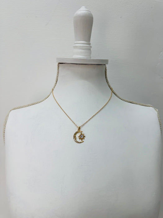 Aradia Necklace - Gold ~ ALL JEWELLERY 3 FOR 2