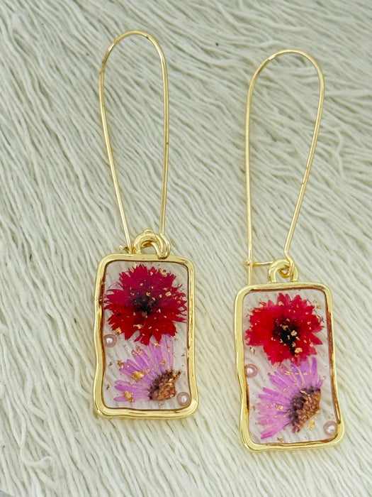 Cressida Earrings - Purple ~ ALL JEWELLERY 3 FOR 2