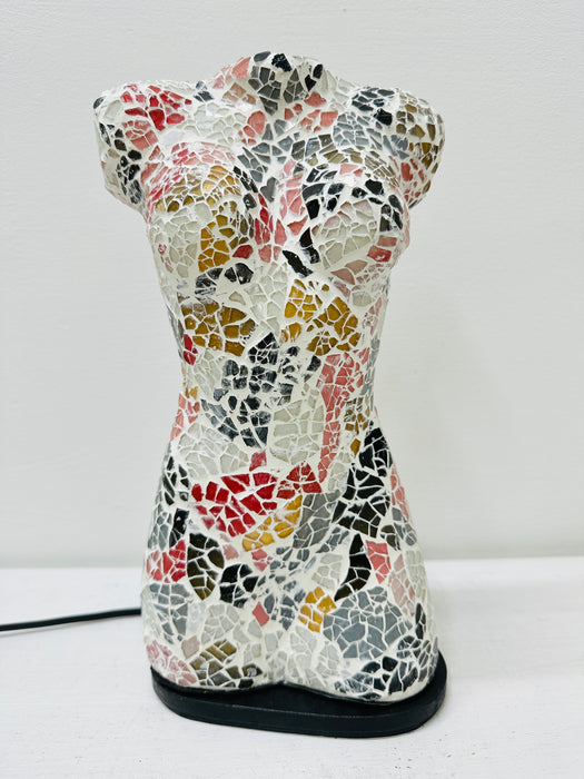 Mosaic Bust Lamp Small - Mix Colours