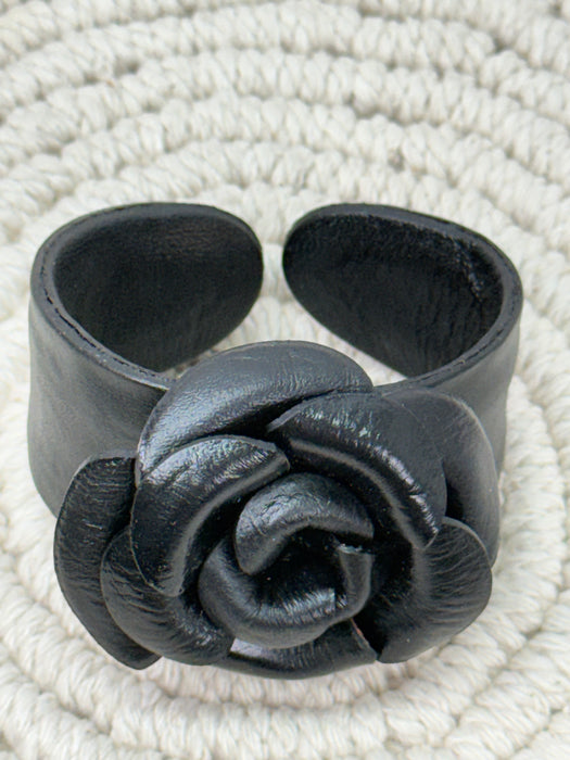 Ciela Leather Bracelet - Black