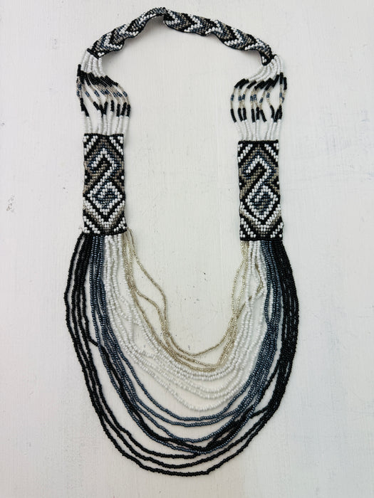 Otonia Necklace - Black ~ ALL JEWELLERY 3 FOR 2