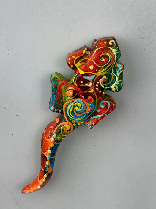 Crazy Gecko Magnet - Multi
