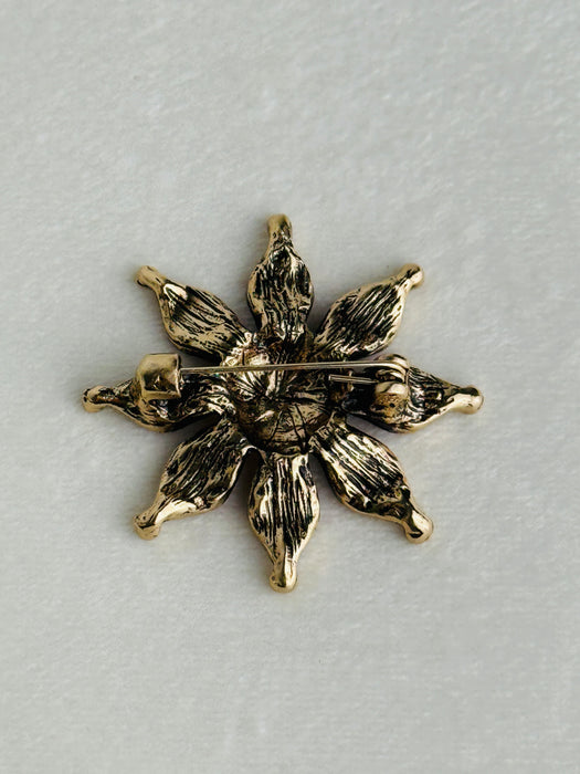 Celestial Sun Face Brooch